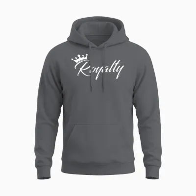 Royalty Unisex Hoodie - Charcoal