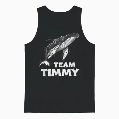 Mannschaft Timmy Der Ostseewal Unisex Tank Top - Black