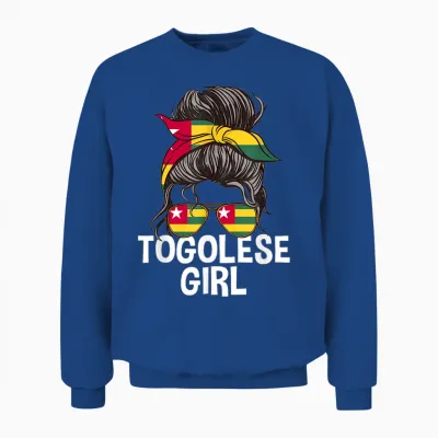 Togolese Chignon Proud Togo Unisex Sweatshirt - Royal