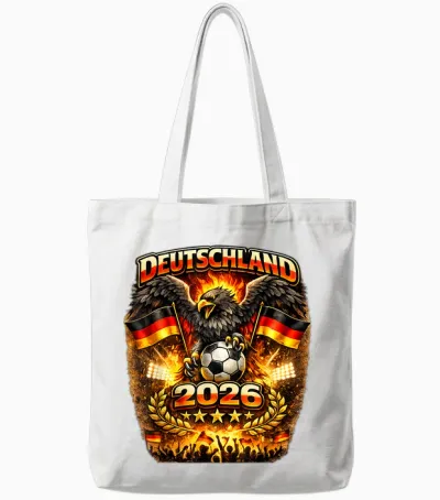 Deutschland Shirt Für Fußball Wm Em Fan Trikot Deutschland Tote Bags - White