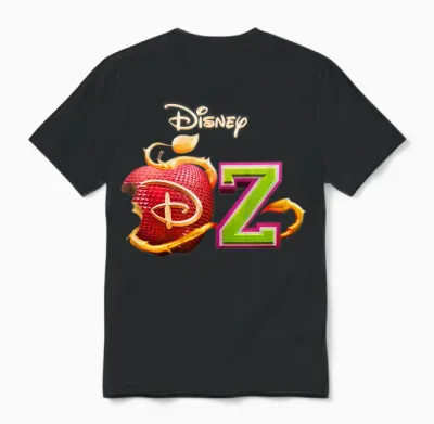 Descendants/zombies: Worlds Collide Tour Logo Unisex T-Shirt - Black