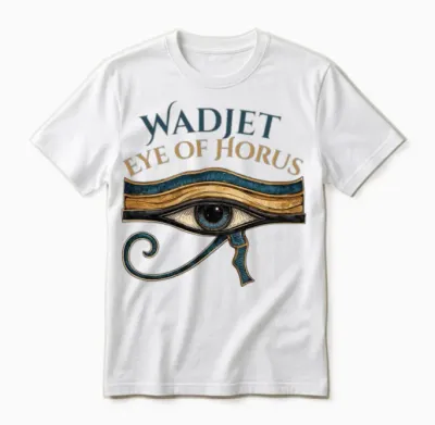 Eye of Horus Unisex T-Shirt - White