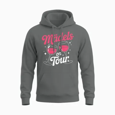 Mädels on Tour Mädels Ausflug Mädelsabend Bffs Unisex Hoodie - Graphite Heather