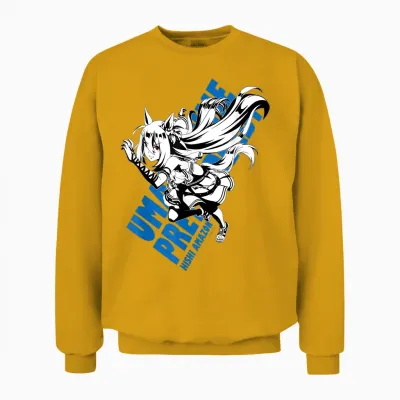 Umamusume: Pretty Derby Hishi Amazon Unisex Sweatshirt - Gold