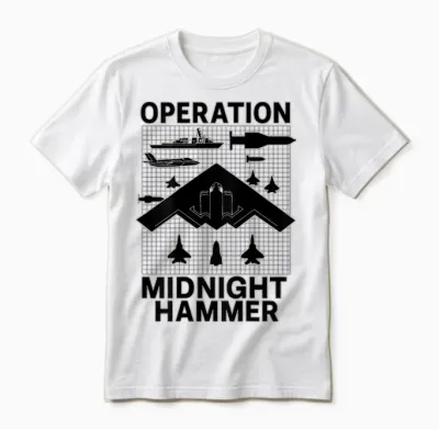 Operation Midnight Hammer Unisex T-Shirt - White