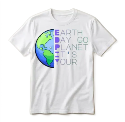 Earth Day Its Yours Go Planet Earth Day Go Planet Unisex T-Shirt - White