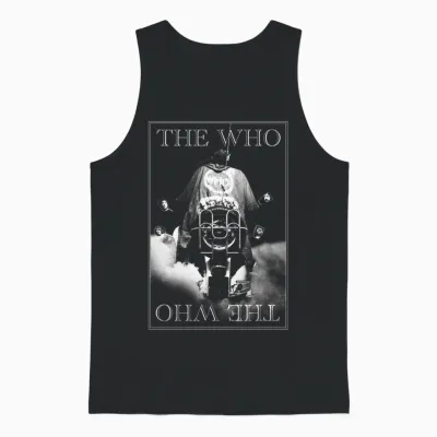 The Official Quadrophenia Bike of Who Long Sleeve Shirt, Black, S Unisex Tank Top - Black