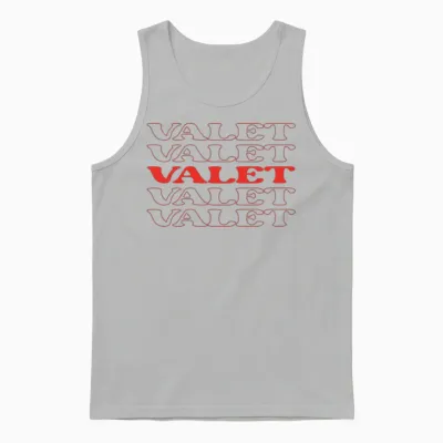Valet Parking Attendant Personal Assistant Unisex Tank Top - Ash