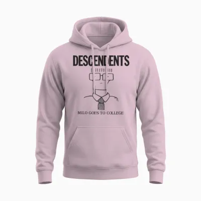 Descendents – Offizieller Merchandise-Artikel – Milo Goes to College Unisex Hoodie - Light Pink