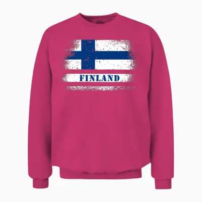 Finland Finn Gifts for Women Men Kids Unisex Sweatshirt - Heliconia