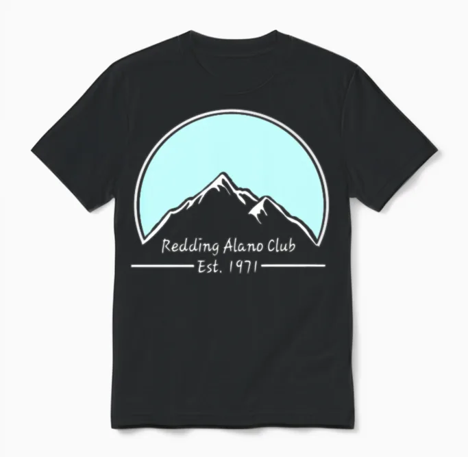 Alano Club of Redding Ca Unisex T-Shirt in Black