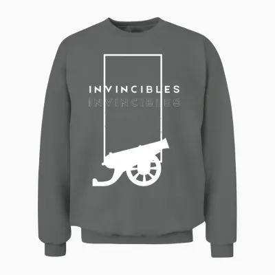 Invincible Gunnerz Arsenal Football Unisex Sweatshirt - Graphite Heather