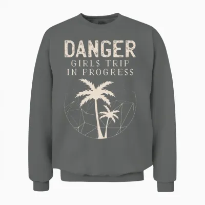 Girls Trip Unisex Sweatshirt - Graphite Heather