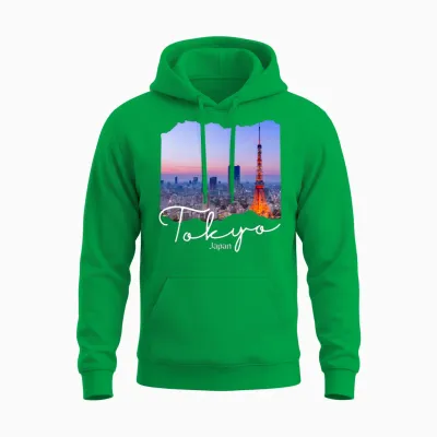 Japan Tokyo Souvenir/tokyo Unisex Hoodie - Irish Green