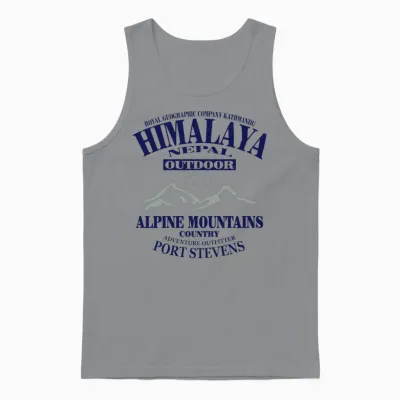 Himalaya - Nepal Unisex Tank Top - Sport Grey