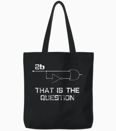 Electric Engineer Tote Bags - Black