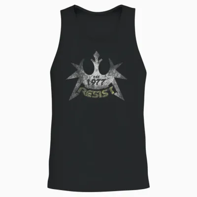 Resist 77 Unisex Tank Top - Black