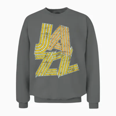 Jazz Retro Unisex Sweatshirt - Graphite Heather
