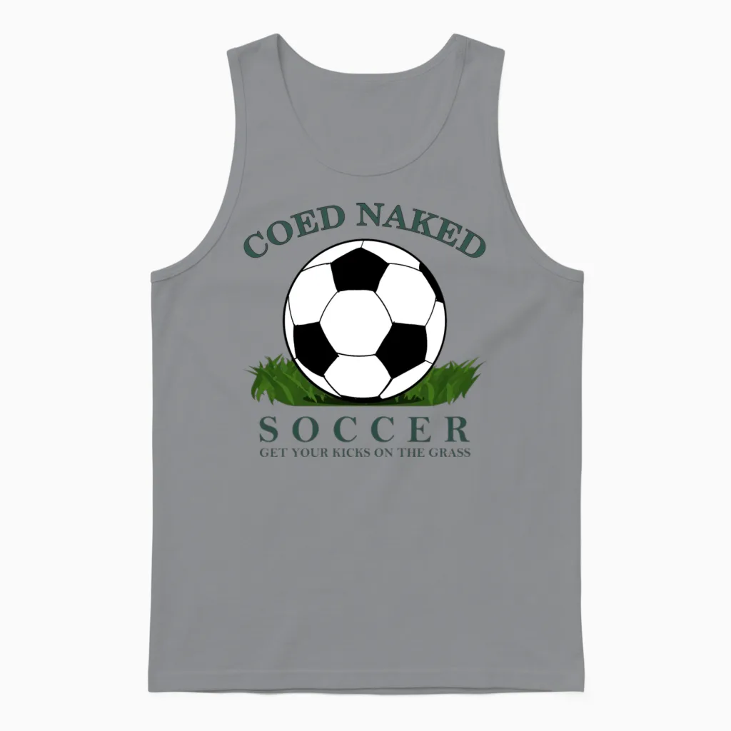 Yellowjackets Series Coed Naked Soccer Unisex Tank Top in Sport Grey