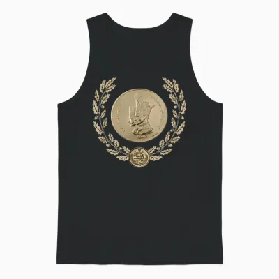 Iran Unisex Tank Top - Black