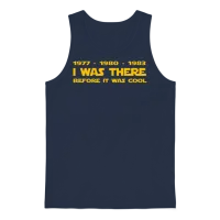 1977 1980 1983 I Was There Before It Was Cool Unisex Tank Top - Navy – 1