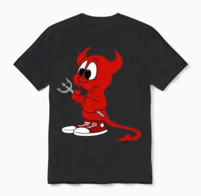 Beastie Freebsd Daemon Unisex T-Shirt - Black