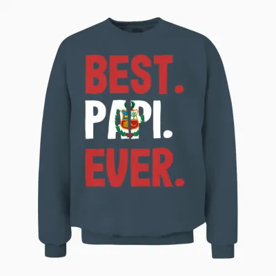 Funny Peruvian Peru Lover Gift Unisex Sweatshirt - Dark Heather