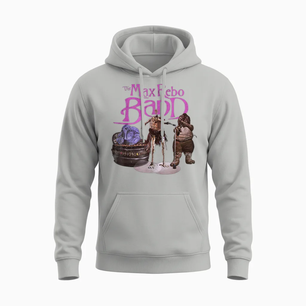 Star Wars the Max Rebo Band Vintage 70s Epic Rock Unisex Hoodie in Ash