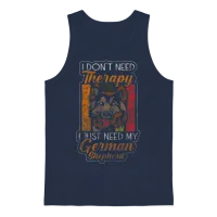 Dog Dog Sports Dog Owners Guard Dog Unisex Tank Top - Navy – 1