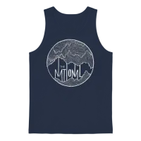 The National Band — Music Lovers Gift Unisex Tank Top - Navy – 1