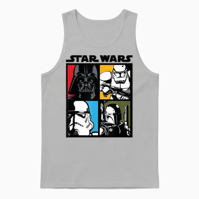 Star Wars Empire Group Unisex Tank Top - Ash