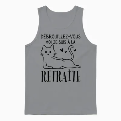 Retired Woman Retirement Humor Gift Retirement Unisex Tank Top - Sport Grey