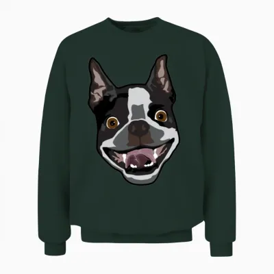 Funny Dog Unisex Sweatshirt - Forest