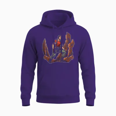 Hiking Hike Cool Unisex Hoodie - Purple