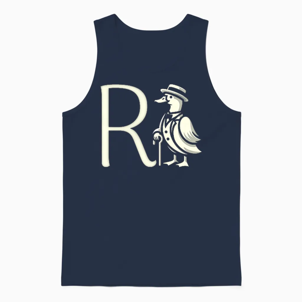 Rente R Ente Lustig Für Rentner Renteneintritt Opa Rentnerin Unisex Tank Top in Navy