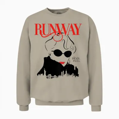 Devil Wears Prada Runway Unisex Sweatshirt - Sand