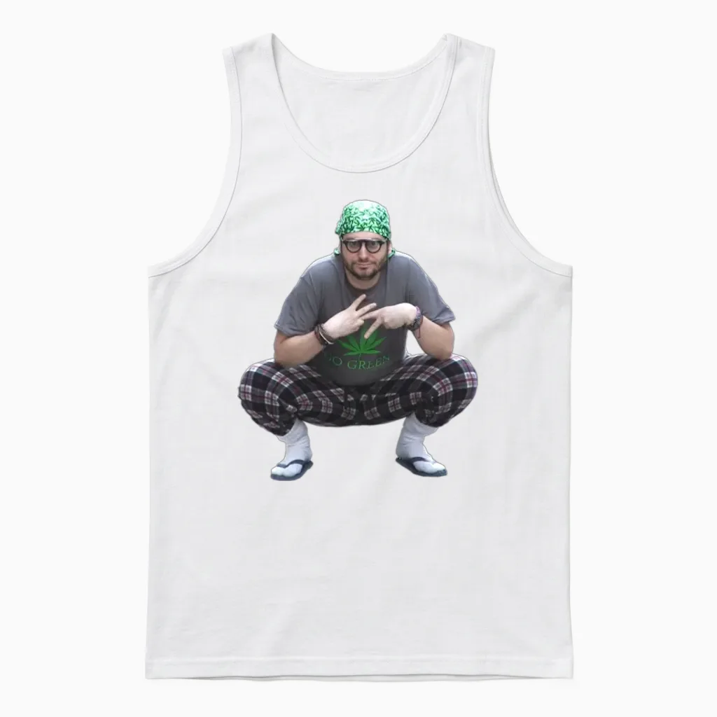 H3h3productions Ethan Vape Unisex Tank Top in White