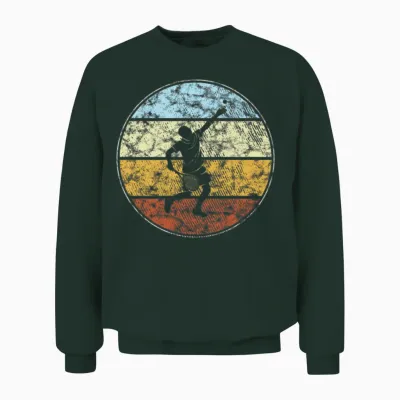 Tennis Retro Unisex Sweatshirt - Forest