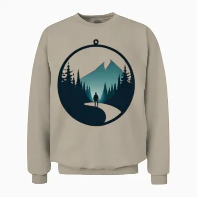 Hiking Unisex Sweatshirt - Sand
