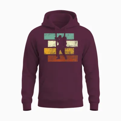 Photographer Retro Unisex Hoodie - Maroon