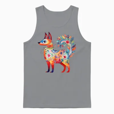 Dog Unisex Tank Top - Sport Grey