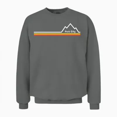 Park City, Utah Unisex Sweatshirt - Graphite Heather