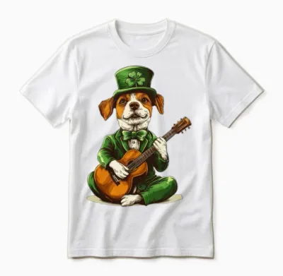 Dog Unisex T-Shirt - White