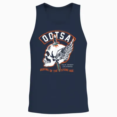 Queens of the Stone Age Kultige Rockmusik Und Metal Für Fans Unisex Tank Top - Navy
