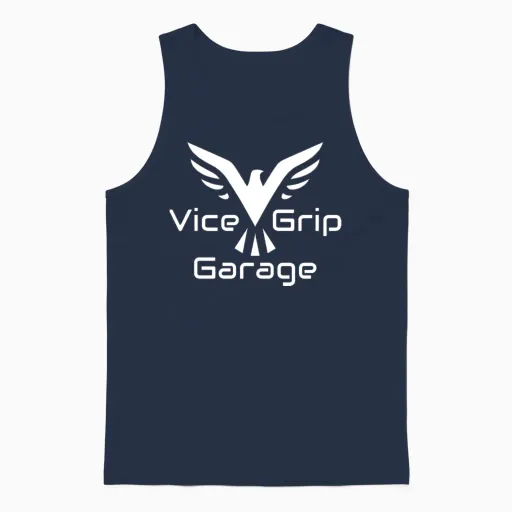 Vice Grip Garage - Mechanics Unisex Tank Top in Navy