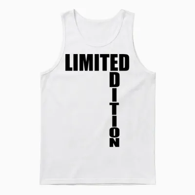 Limited Edition Unisex Tank Top - White