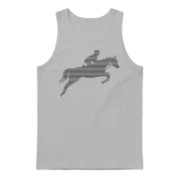 Ride Horses Horse Lovers Unisex Tank Top - Ash – 1