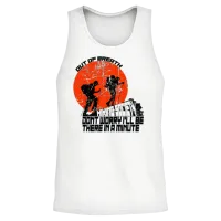 Hiking Society & Outdoors Unisex Tank Top - White – 2