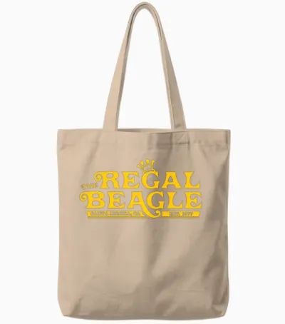 Regal Beagle - Three's Company Tote Bags - Natural