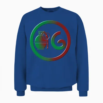 Olgz Emblem V2 Unisex Sweatshirt - Royal